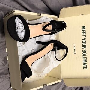 Adams Elegant Black Women's Heels